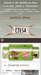 Mobile Screenshot of elasticostepeyac.com.mx